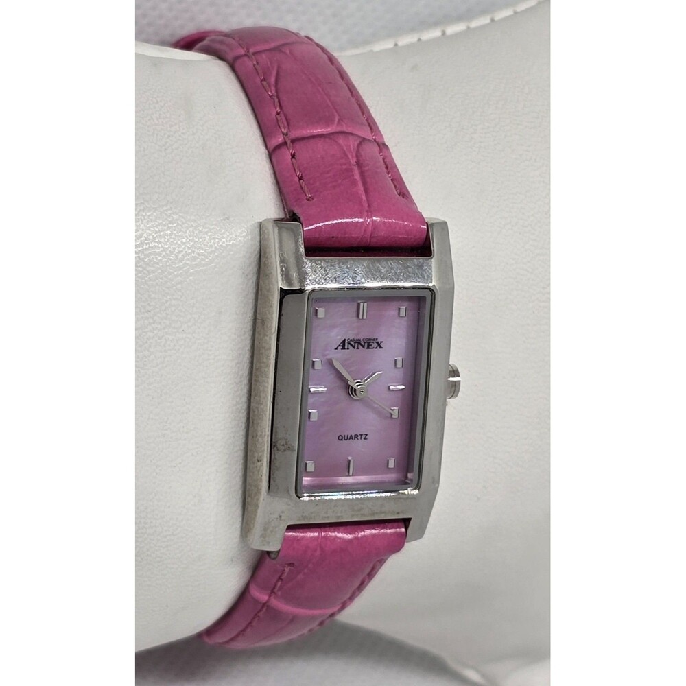 ANNEX Casual Corner 01757 Genuine Leather Quartz Women's Watch New Battery 14 - Picture 3 of 9